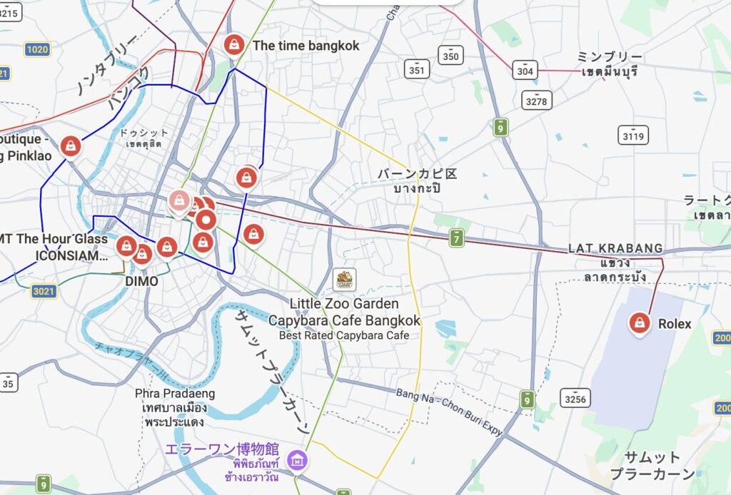 バンコクロレックス一覧